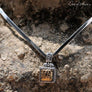Two-Tone Pendant:  18K Gold plated onto Sterling Silver - OutOfAsia